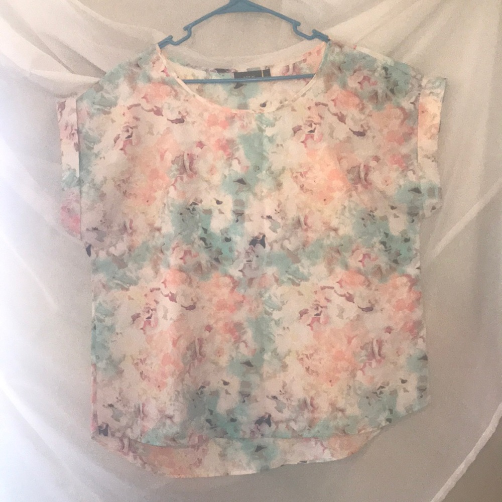 Cap sleeve 100% polyester shirt